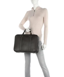 Vocier Business- & Laptop Bags-F26 Legacy Briefcase 15″ leather