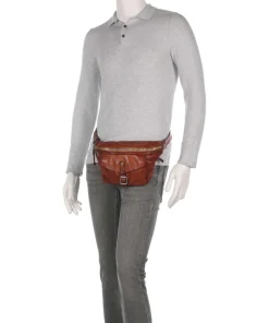 Campomaggi Crossbody Bags|Fanny Packs-Fanny pack fine grain cow leather