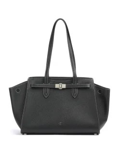 AIGNER Tote Bags-Farah L Tote bag grained cow leather