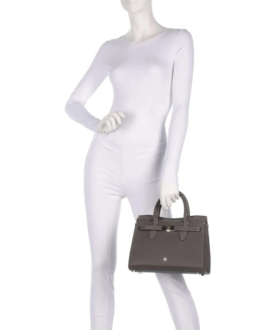 AIGNER Handbags-Farah M Handbag grained cow leather