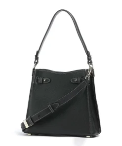 AIGNER Shoulder Bags|Hobo Bags-Farah M Hobo bag grained cow leather