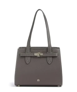 AIGNER Shoulder Bags-Farah M Shoulder bag grained cow leather