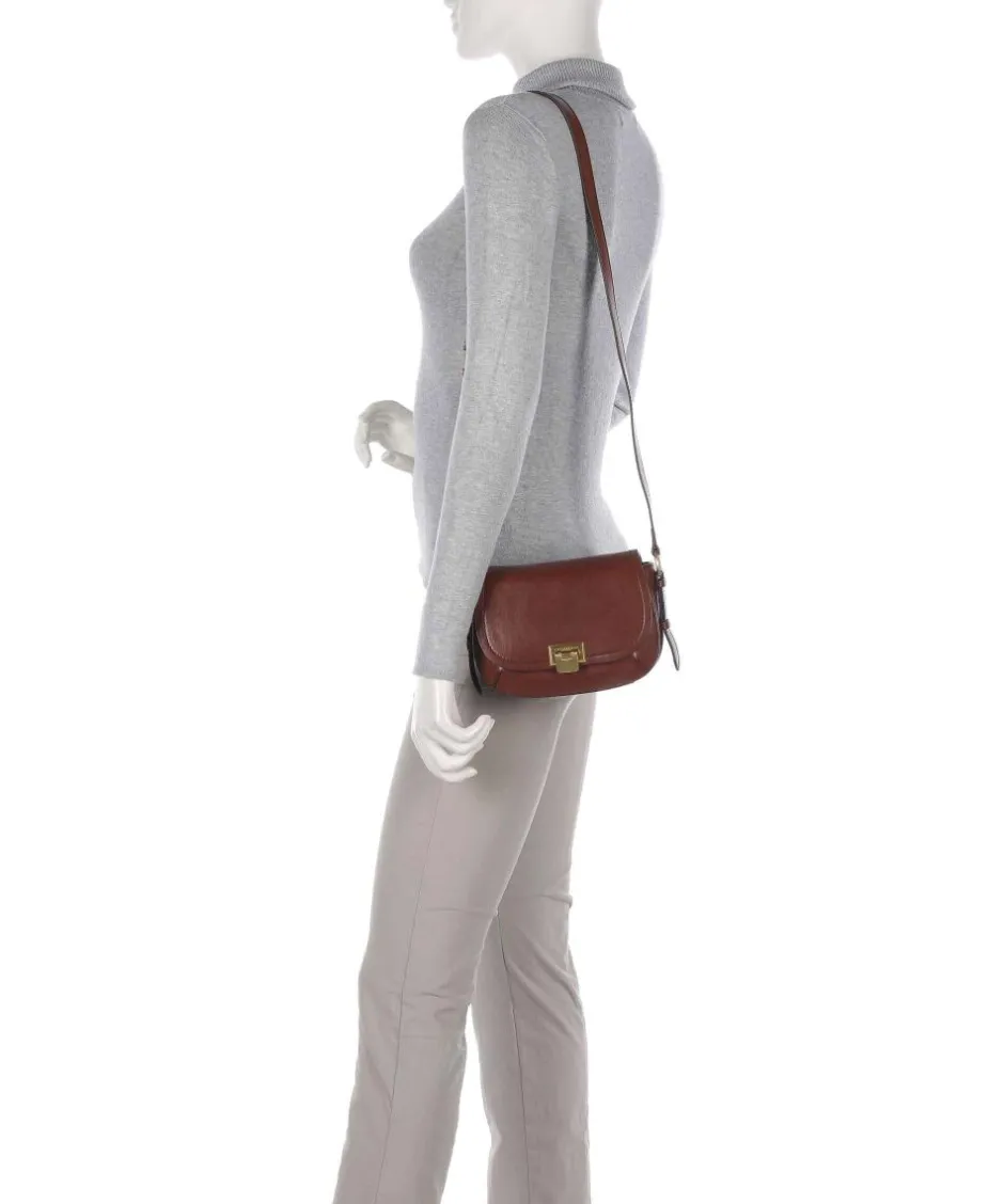 The Bridge Crossbody Bags-Federica Crossbody bag fine grain cow leather