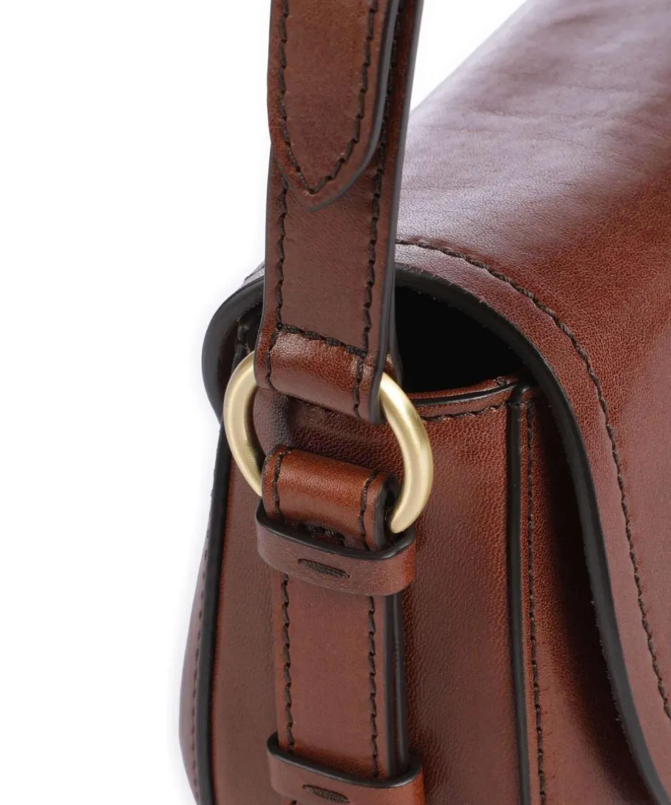 The Bridge Crossbody Bags-Federica Crossbody bag fine grain cow leather