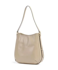 The Bridge Shoulder Bags|Hobo Bags-Federica Hobo bag fine grain cow leather