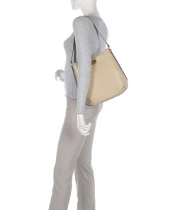 The Bridge Shoulder Bags|Hobo Bags-Federica Hobo bag fine grain cow leather