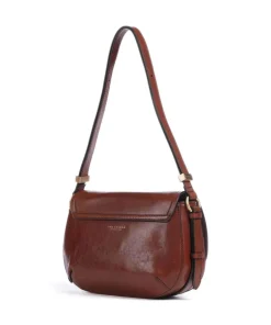 The Bridge Shoulder Bags|Crossbody Bags-Federica Shoulder bag fine grain cow leather
