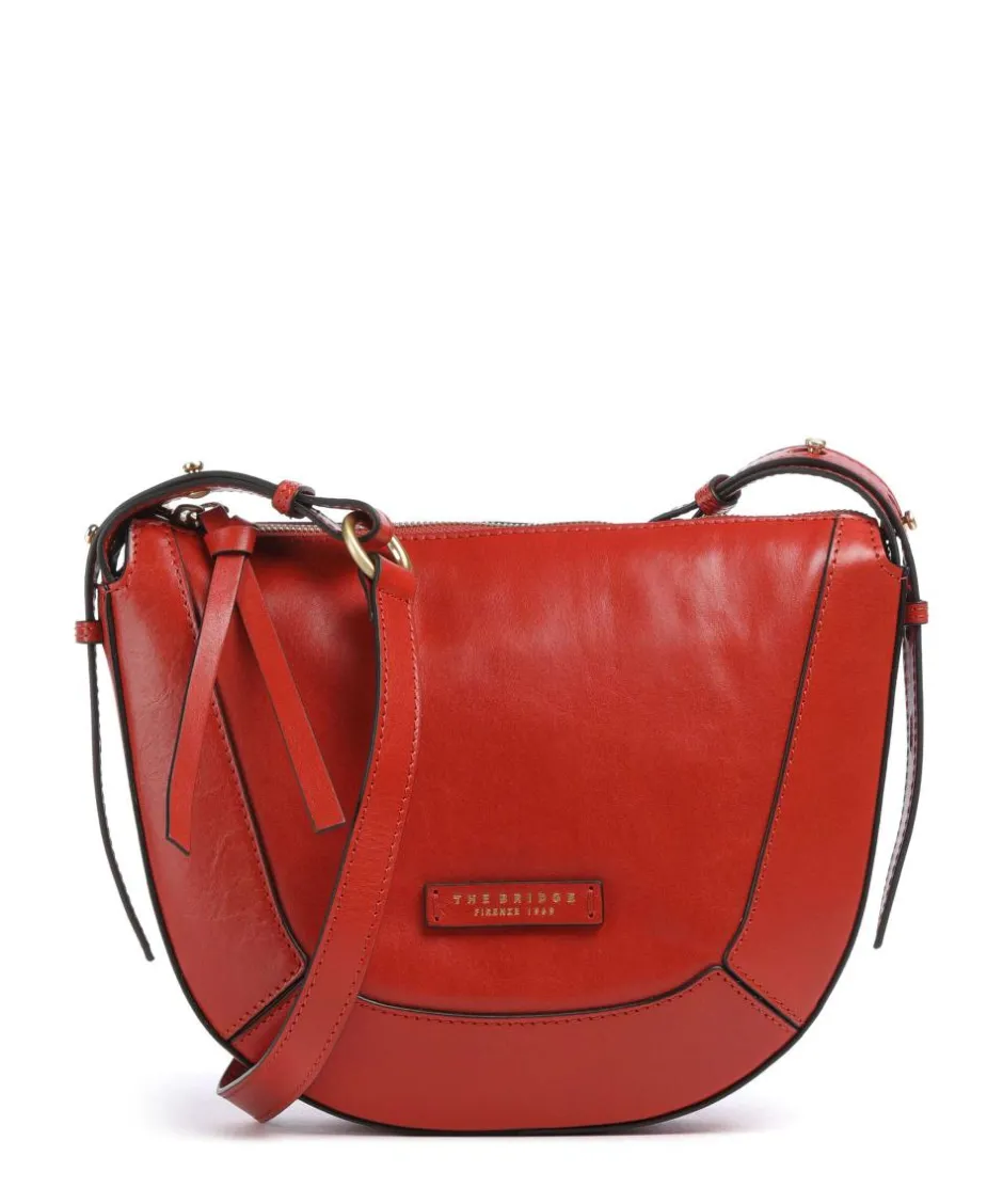 The Bridge Crossbody Bags-Fedora Crossbody bag fine grain cow leather
