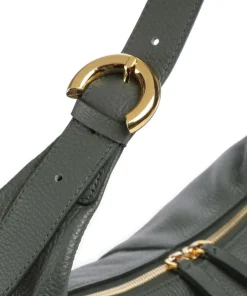 Coccinelle Shoulder Bags|Hobo Bags-Fernanda Hobo bag grained cow leather