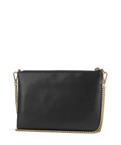Pinko Clutch & Evening Bags|Crossbody Bags-Flat Classic Crossbody bag fine grain cow leather