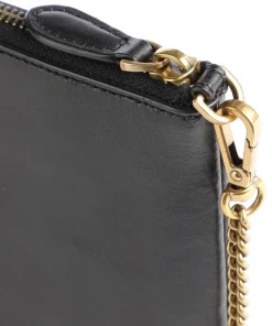 Pinko Clutch & Evening Bags|Crossbody Bags-Flat Classic Crossbody bag fine grain cow leather