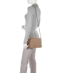 Pinko Clutch & Evening Bags|Crossbody Bags-Flat Classic Crossbody bag fine grain cow leather