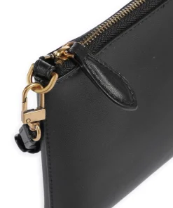 Pinko Clutch & Evening Bags|Crossbody Bags-Flat Mini Crossbody bag calfskin