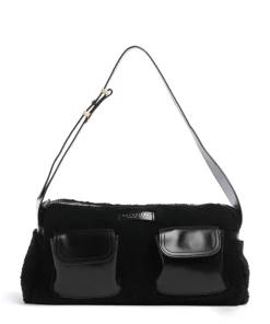 The Bridge Shoulder Bags-Flora Wow Shoulder bag fur, fine grain cow leather