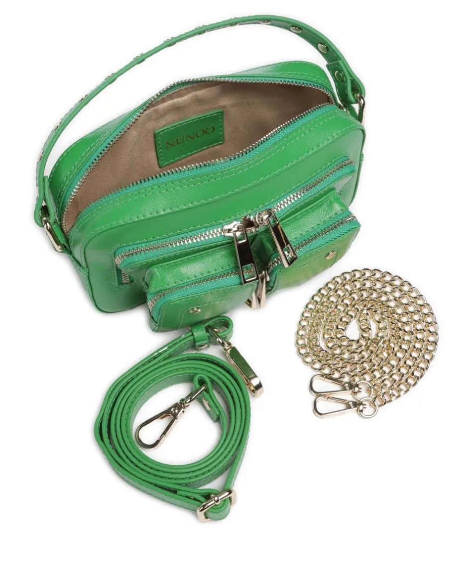 Núnoo Handbags|Crossbody Bags-Florence Helena Crossbody bag fine grain leather