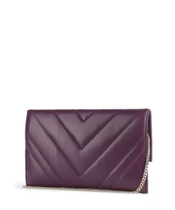Patrizia Pepe Clutch & Evening Bags|Crossbody Bags-Fly Quilted Crossbody bag goatskin leather