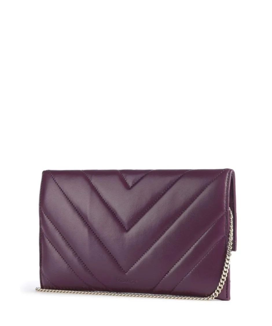 Patrizia Pepe Clutch & Evening Bags|Crossbody Bags-Fly Quilted Crossbody bag goatskin leather