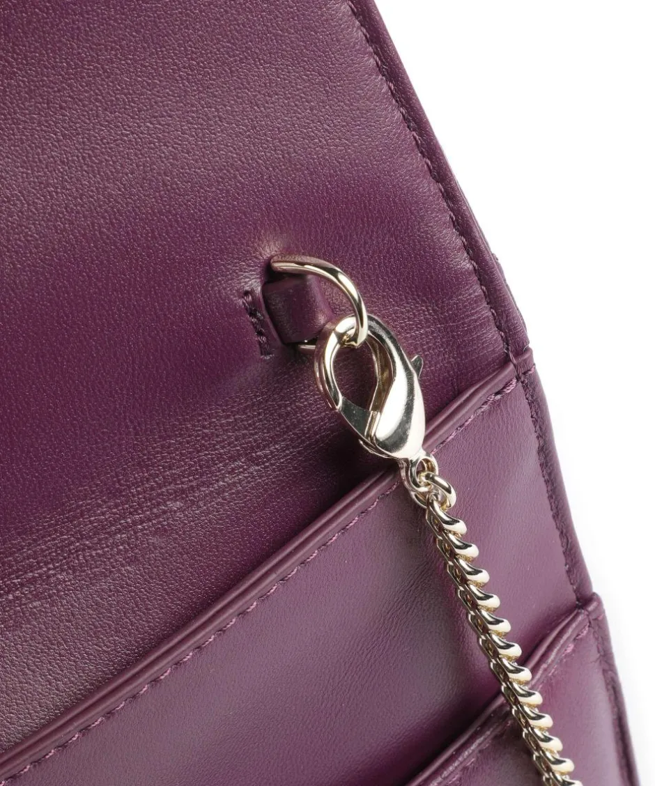 Patrizia Pepe Clutch & Evening Bags|Crossbody Bags-Fly Quilted Crossbody bag goatskin leather