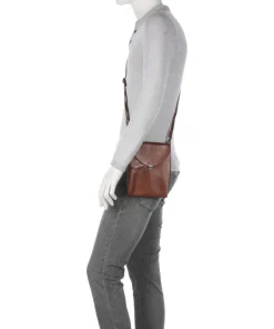 Harold Crossbody Bags-Fold Crossbody bag smooth cow leather