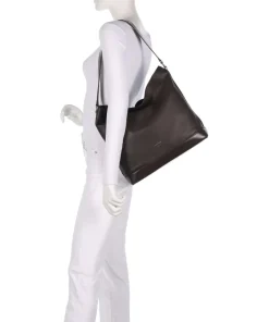 Tiger of Sweden Shoulder Bags|Hobo Bags-Foru Hobo bag grained cow leather
