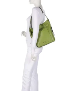 The Bridge Shoulder Bags|Hobo Bags-Gemma Hobo bag grained cow leather