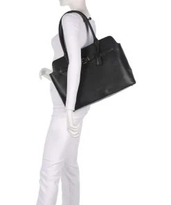 Marc O Tote Bags-Gina L Tote bag fine grain cow leather
