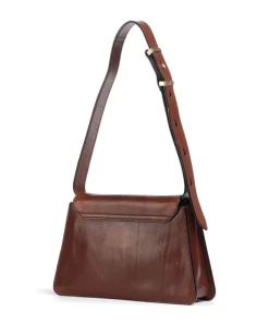 The Bridge Shoulder Bags-Ginevra Shoulder bag fine grain cow leather