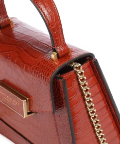 The Bridge Handbags|Crossbody Bags-Ginevra Wow Crossbody bag embossed cow leather