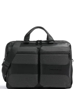 Piquadro Business- & Laptop Bags-Gio Briefcase 15″ recycled polyester