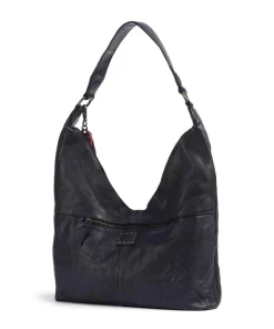 Taschendieb Wien Shoulder Bags|Hobo Bags-Glücksbrücke 4 Hobo bag grained cow leather