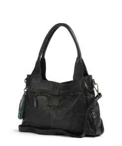 Taschendieb Wien Shoulder Bags-Glücksbrücke 3 Shoulder bag grained cow leather