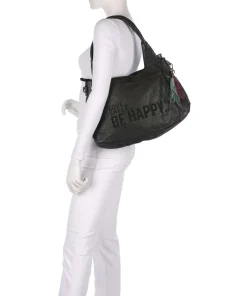 Taschendieb Wien Shoulder Bags-Glücksbrücke 3 Shoulder bag grained cow leather