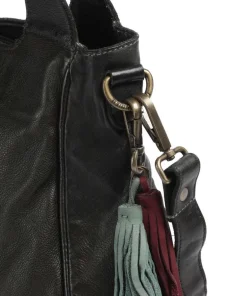 Taschendieb Wien Shoulder Bags-Glücksbrücke 3 Shoulder bag grained cow leather