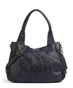 Taschendieb Wien Shoulder Bags-Glücksbrücke 3 Shoulder bag grained cow leather