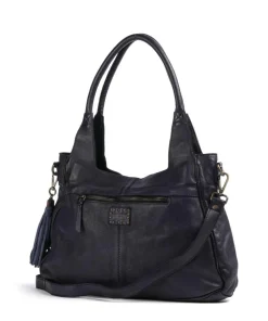 Taschendieb Wien Shoulder Bags-Glücksbrücke 3 Shoulder bag grained cow leather