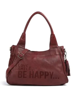 Taschendieb Wien Shoulder Bags-Glücksbrücke 3 Shoulder bag grained cow leather