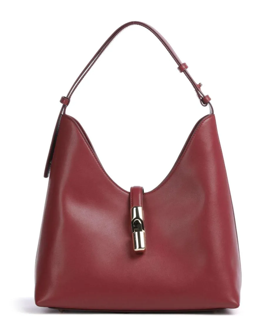 Furla Shoulder Bags|Hobo Bags-Goccia M Hobo bag softly grained calfskin