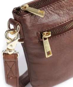 Depeche Handbags|Crossbody Bags-Golden Chic Crossbody bag leather