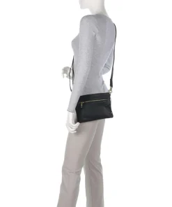 Depeche Handbags|Crossbody Bags-Golden Chic Crossbody bag leather