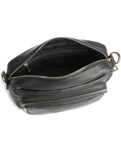 Depeche Crossbody Bags-Golden Chic Crossbody bag fine grain leather