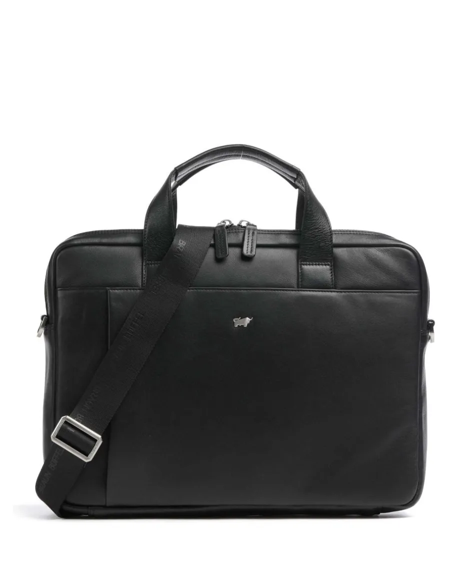 Braun Büffel Business- & Laptop Bags-Golf 2.0 Briefcase 15″ fine grain cow leather