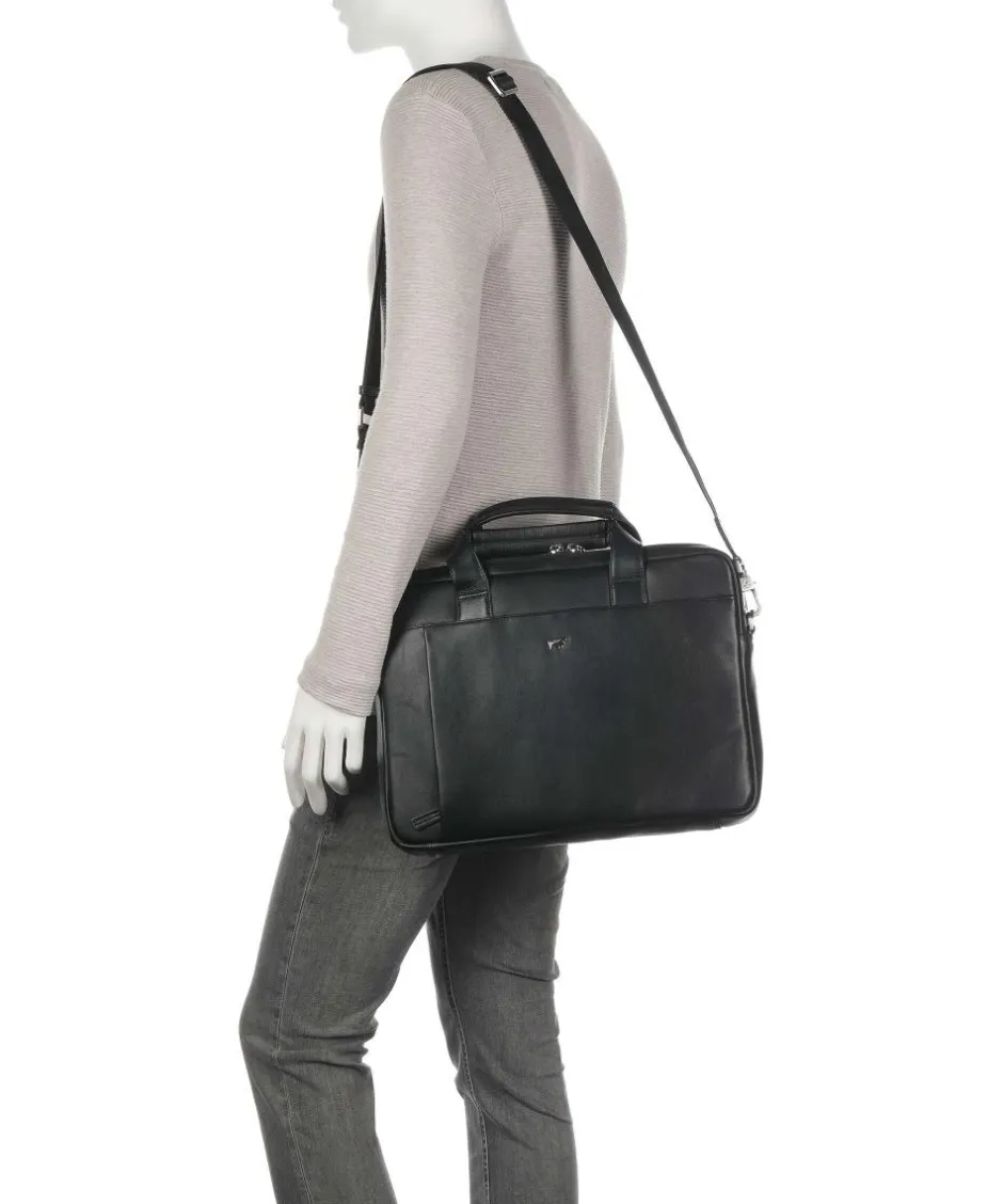 Braun Büffel Business- & Laptop Bags-Golf 2.0 Briefcase 15″ fine grain cow leather