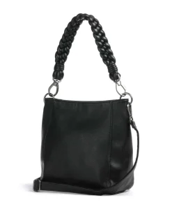FredsBruder Shoulder Bags|Crossbody Bags-Good Vibes Only Shoulder bag grained leather
