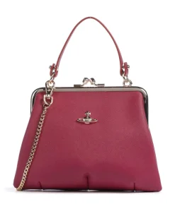 Vivienne Westwood Handbags|Crossbody Bags-Granny Frame Saffiano Crossbody bag imitation leather