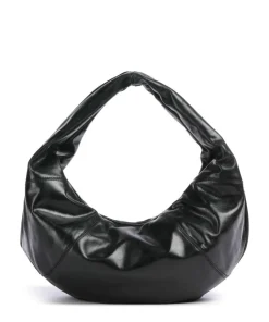 Les Visionnaires Shoulder Bags|Hobo Bags-Greta Icon Crinkle Hobo bag fine grain cow leather