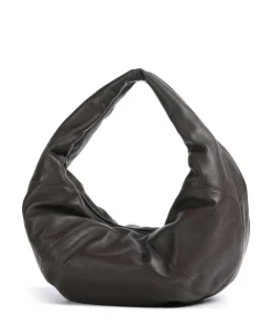 Les Visionnaires Shoulder Bags|Hobo Bags-Greta Icon Silky Hobo bag lamb leather