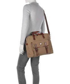 The Bridge Business- & Laptop Bags-Guido Briefcase 13″ canvas