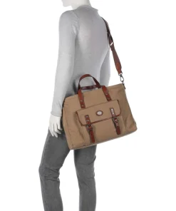 The Bridge Business- & Laptop Bags-Guido Briefcase 13″ canvas