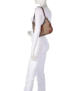Coach Shoulder Bags-Hamptons Signature Shoulder bag canvas