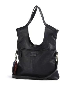 Taschendieb Wien Shoulder Bags|Hobo Bags-Hanfgasse 3 Hobo bag grained cow leather